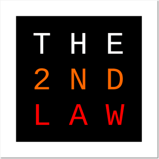 The 2nd Law // Typography Posters and Art